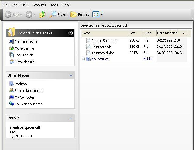 WebExplorerPane Overview