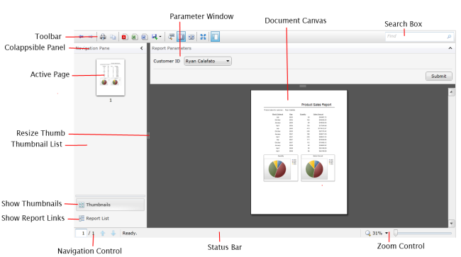 SqlViewer Layout